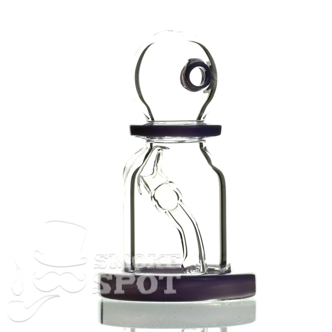 Mr Dabbinport rig 5inch 10mm purple - Smoke Spot Smoke Shop