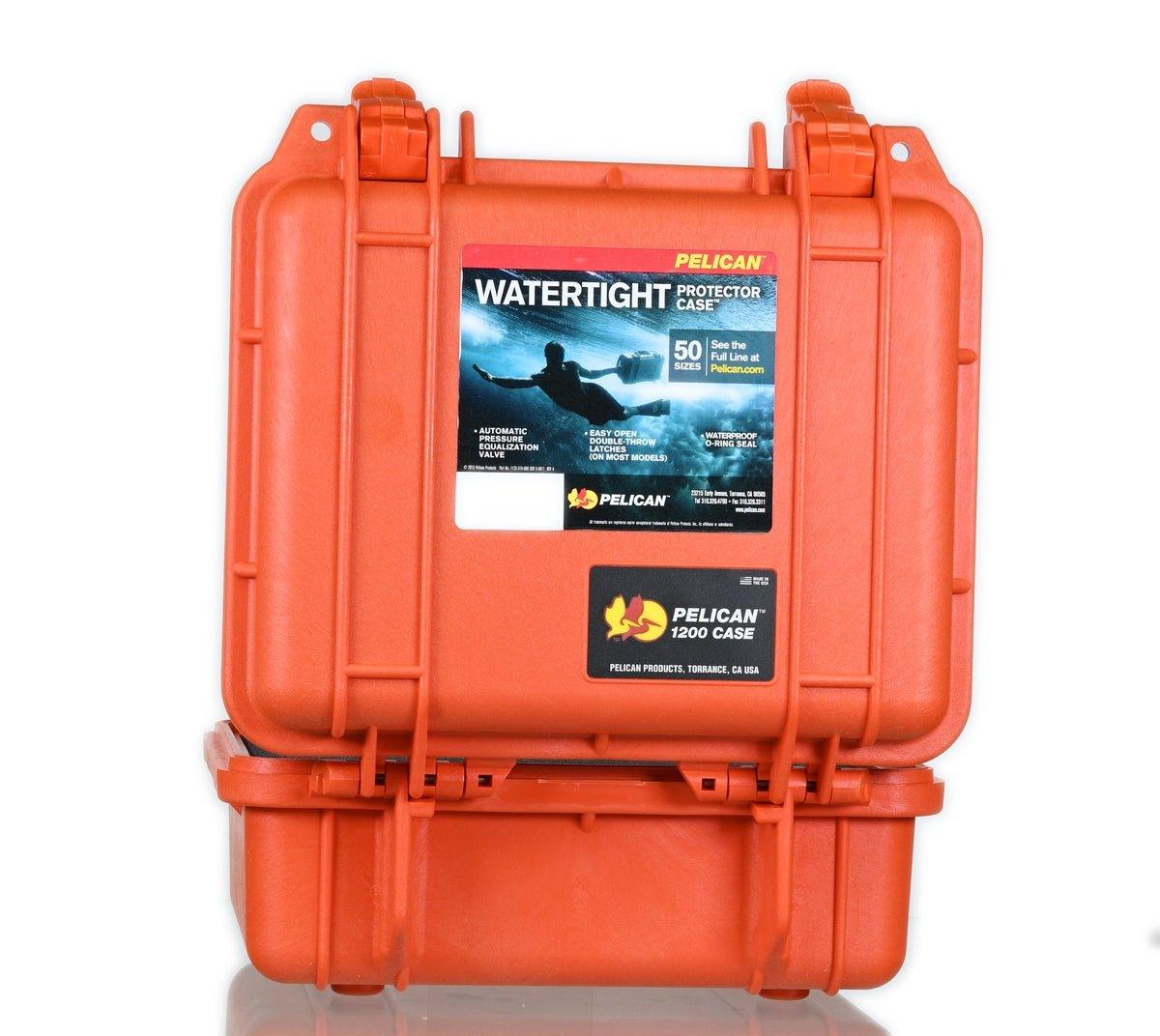 PELICAN CASE 1200 ORANGE - Smoke Spot Smoke Shop
