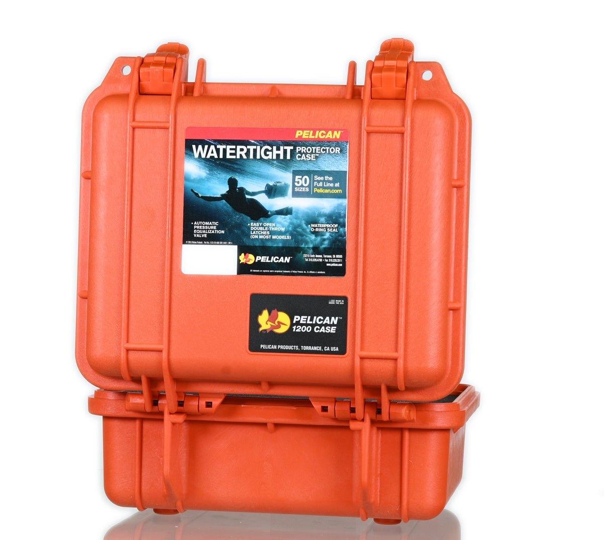 PELICAN CASE 1200 ORANGE - Smoke Spot Smoke Shop