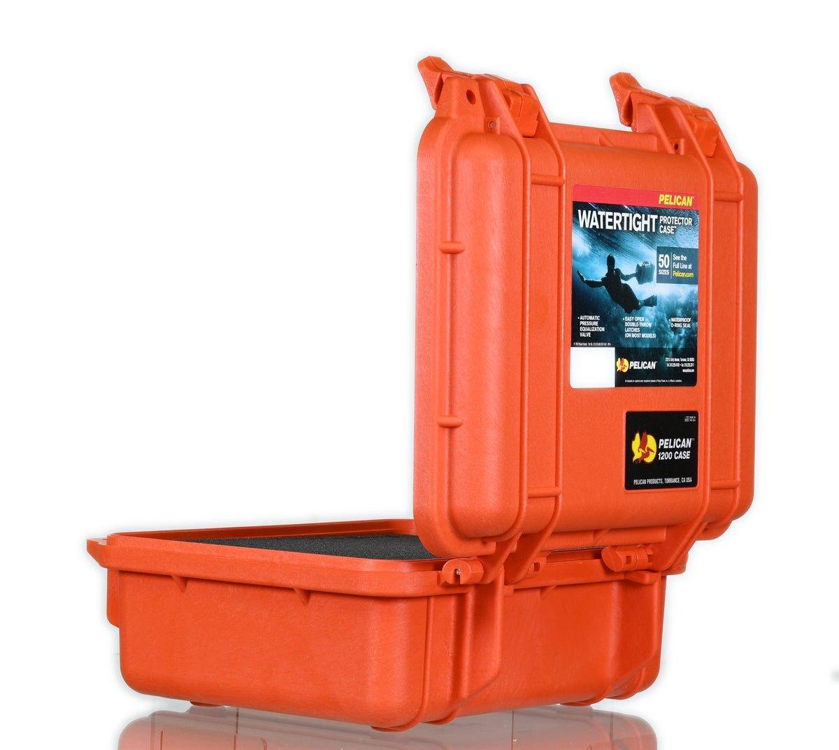 PELICAN CASE 1200 ORANGE - Smoke Spot Smoke Shop