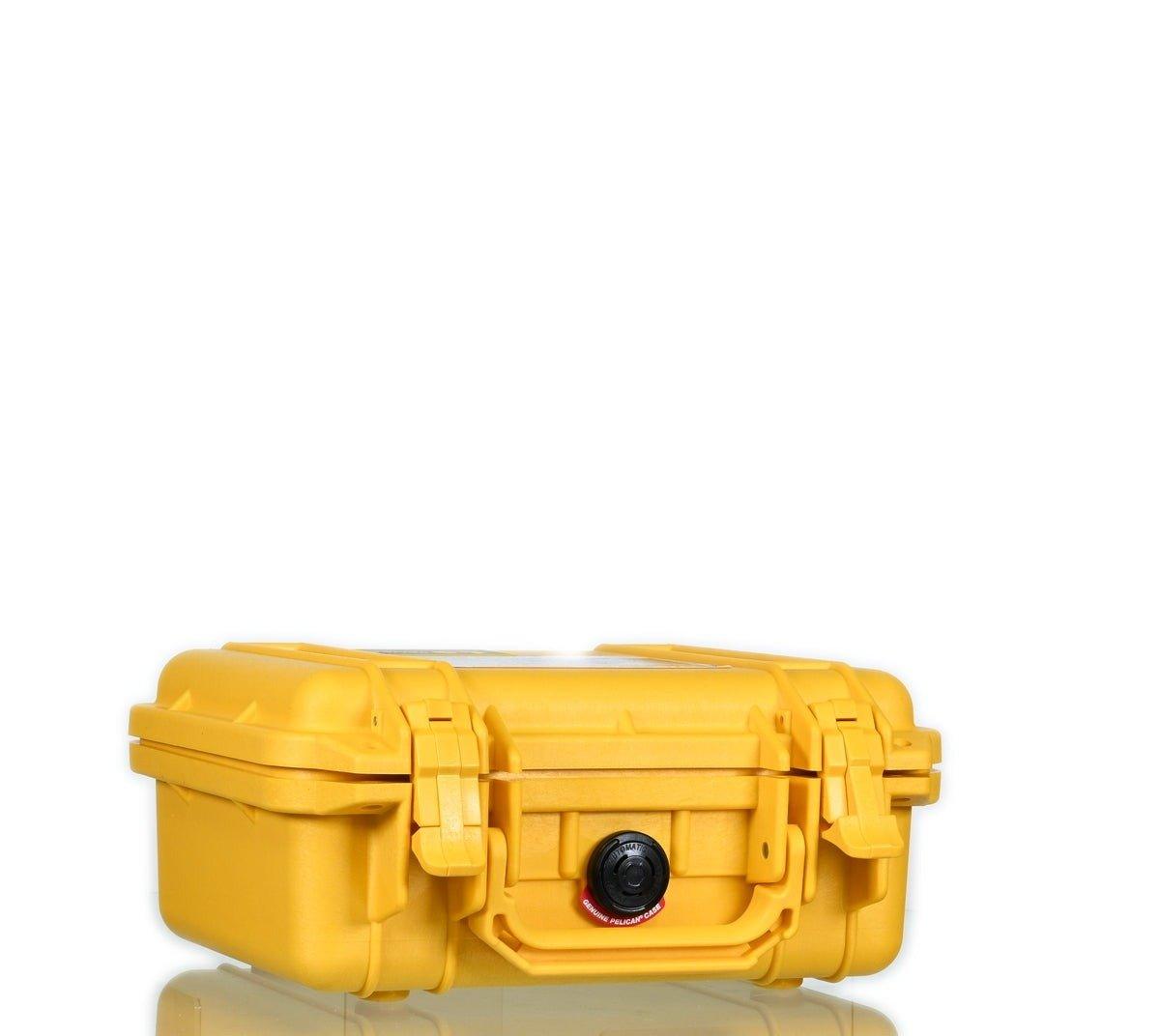 PELICAN CASE 1200 YELLOW - Smoke Spot Smoke Shop