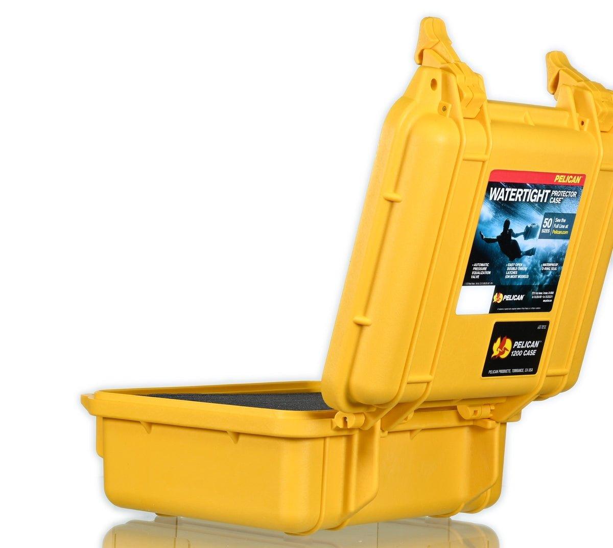 PELICAN CASE 1200 YELLOW - Smoke Spot Smoke Shop