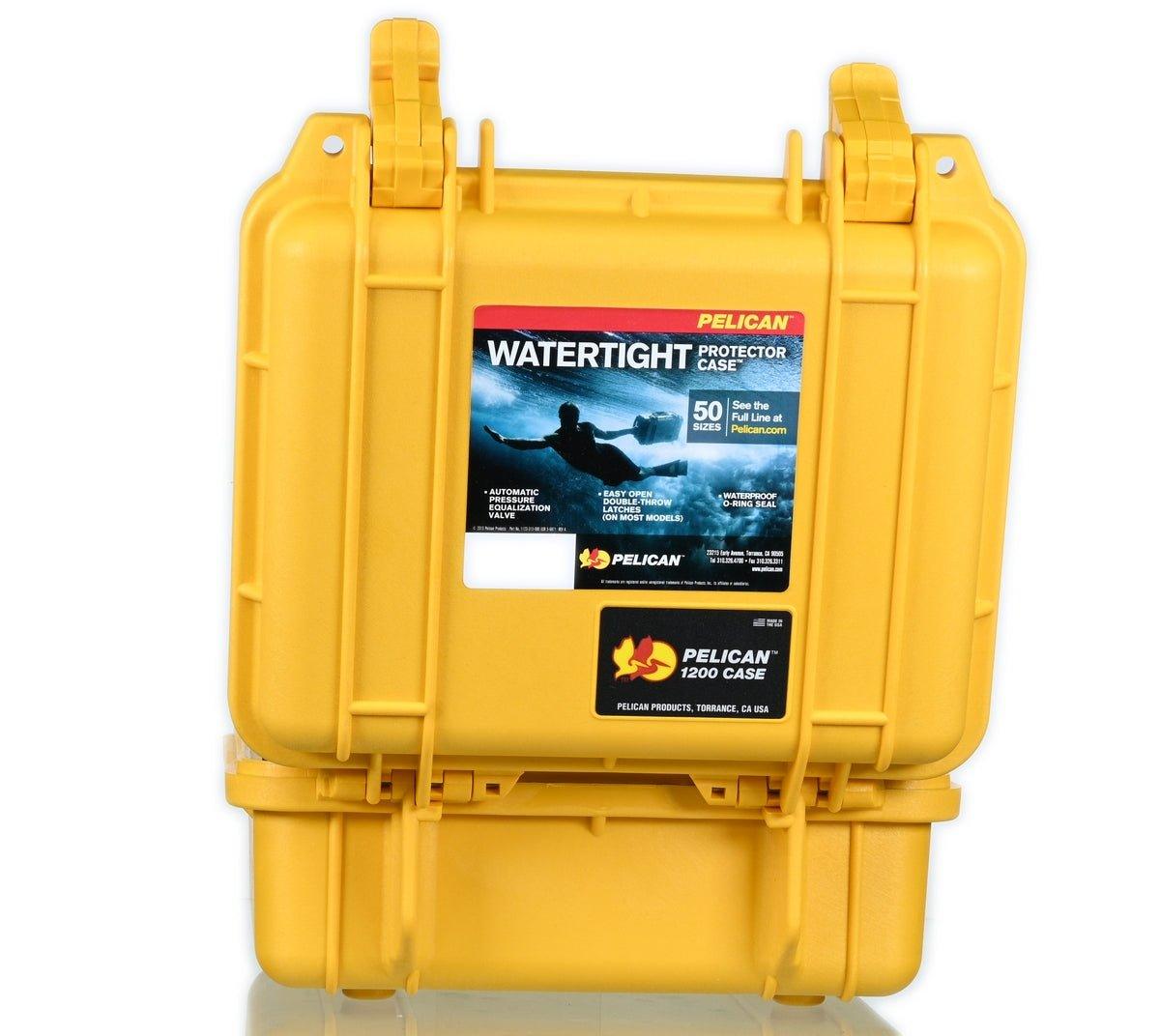 PELICAN CASE 1200 YELLOW - Smoke Spot Smoke Shop