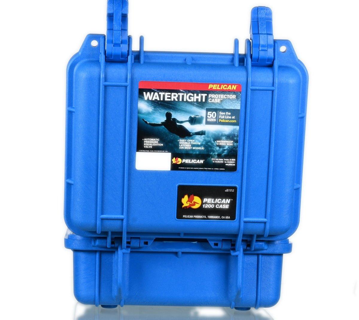 PELICAN CASE 1200 BLUE - Smoke Spot Smoke Shop