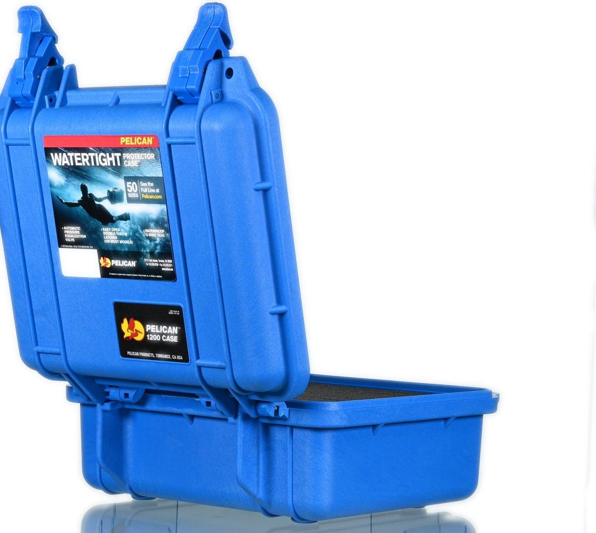 PELICAN CASE 1200 BLUE - Smoke Spot Smoke Shop
