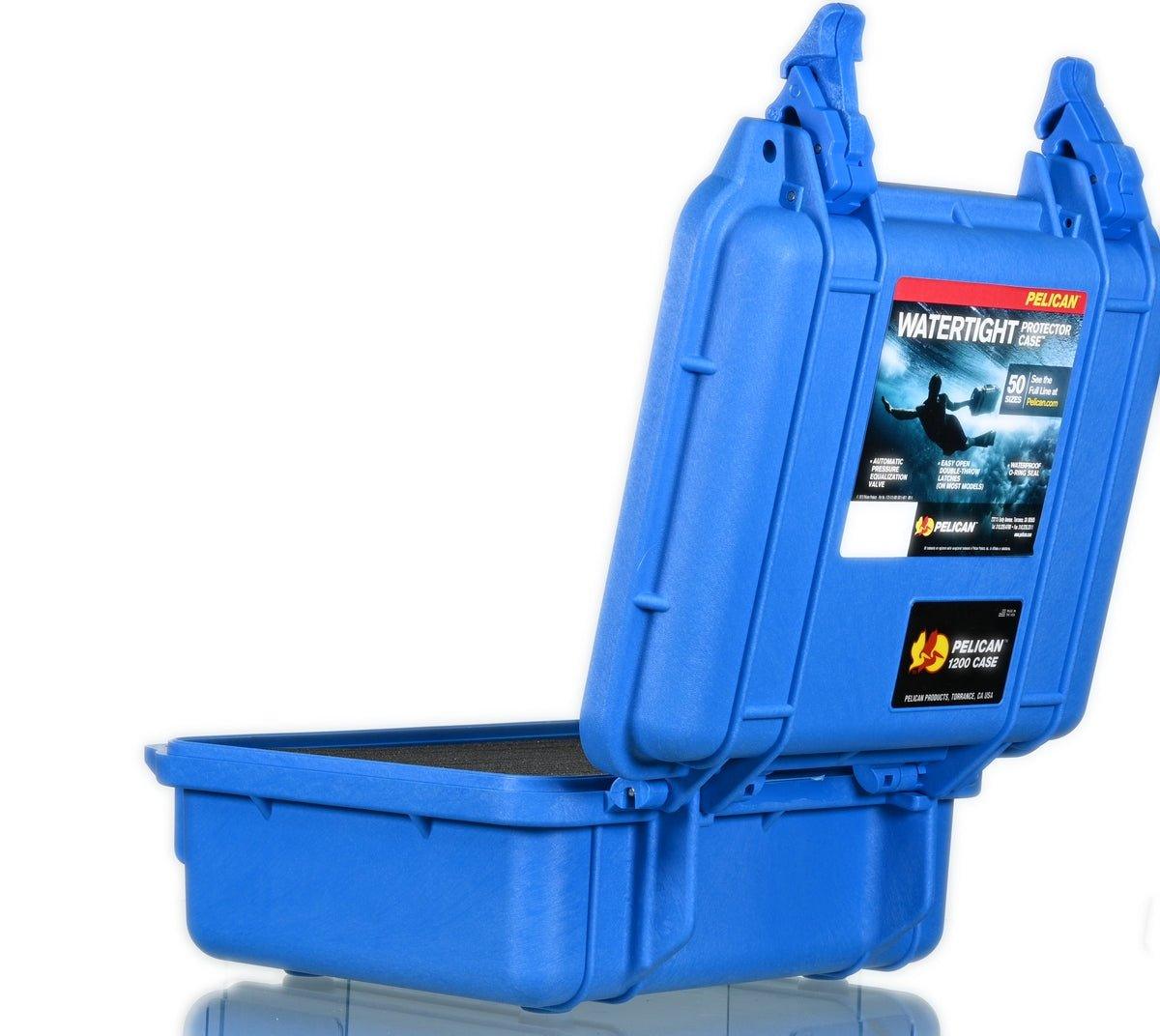 PELICAN CASE 1200 BLUE - Smoke Spot Smoke Shop
