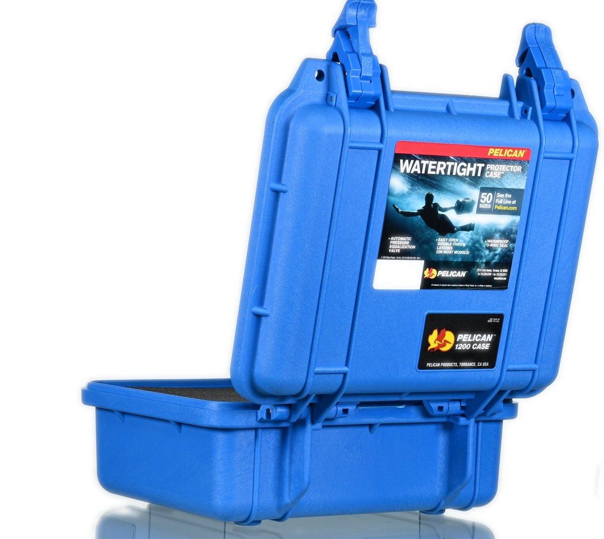 PELICAN CASE 1200 BLUE - Smoke Spot Smoke Shop