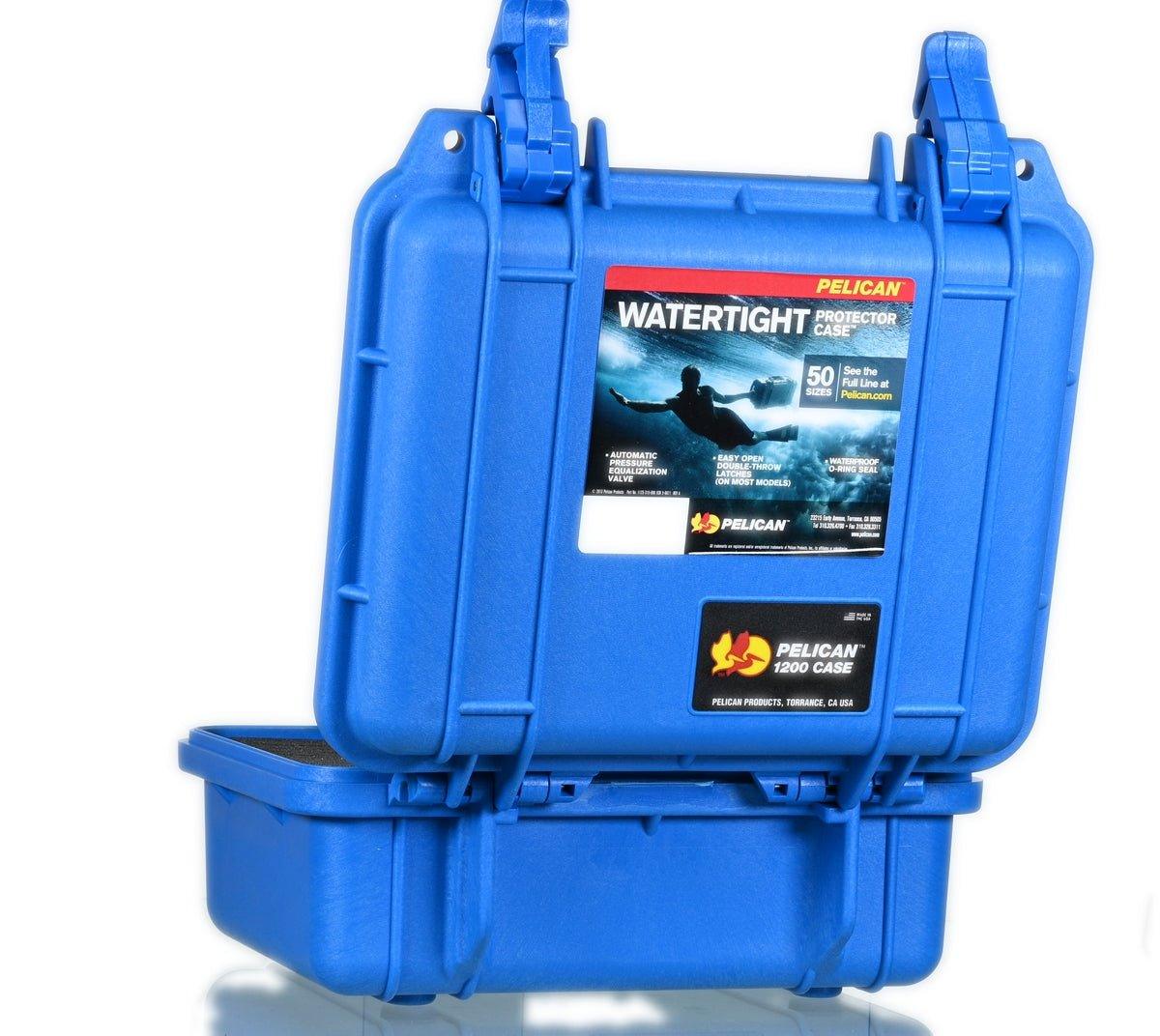 PELICAN CASE 1200 BLUE - Smoke Spot Smoke Shop