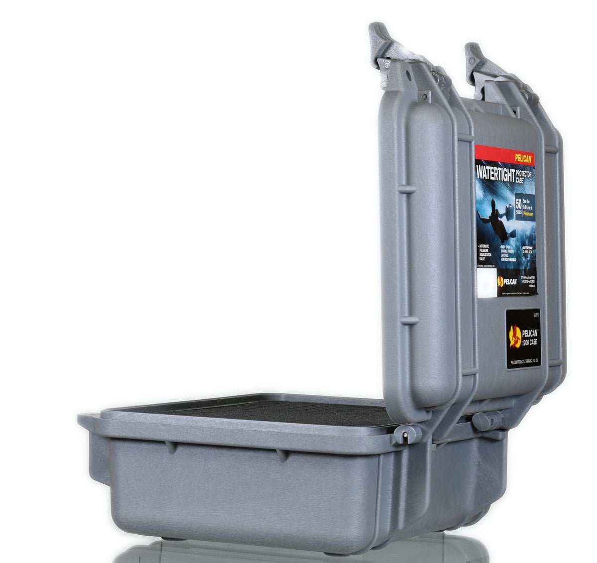 PELICAN CASE 1200 GRAY - Smoke Spot Smoke Shop