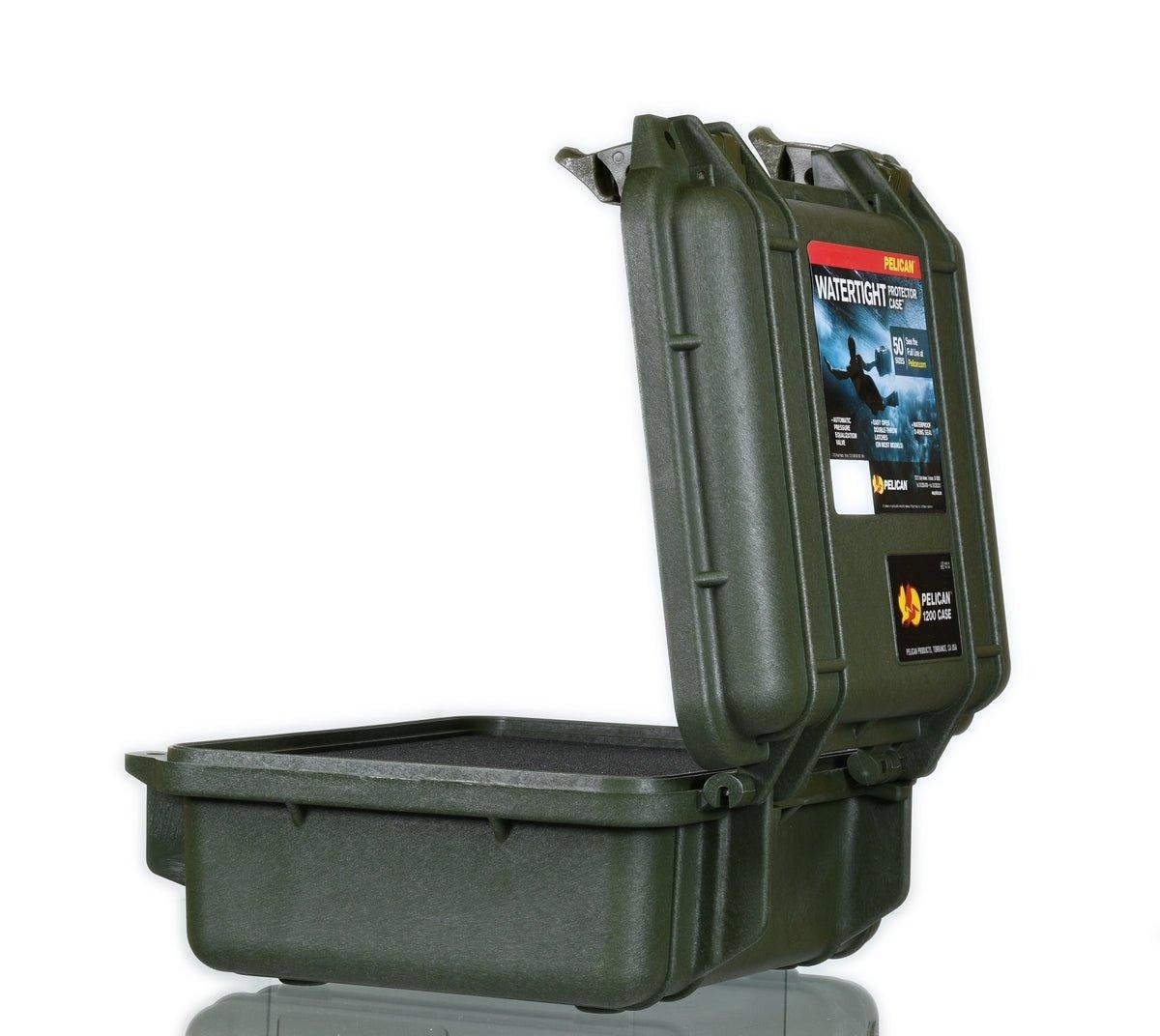 PELICAN CASE 1200 OD GREEN - Smoke Spot Smoke Shop