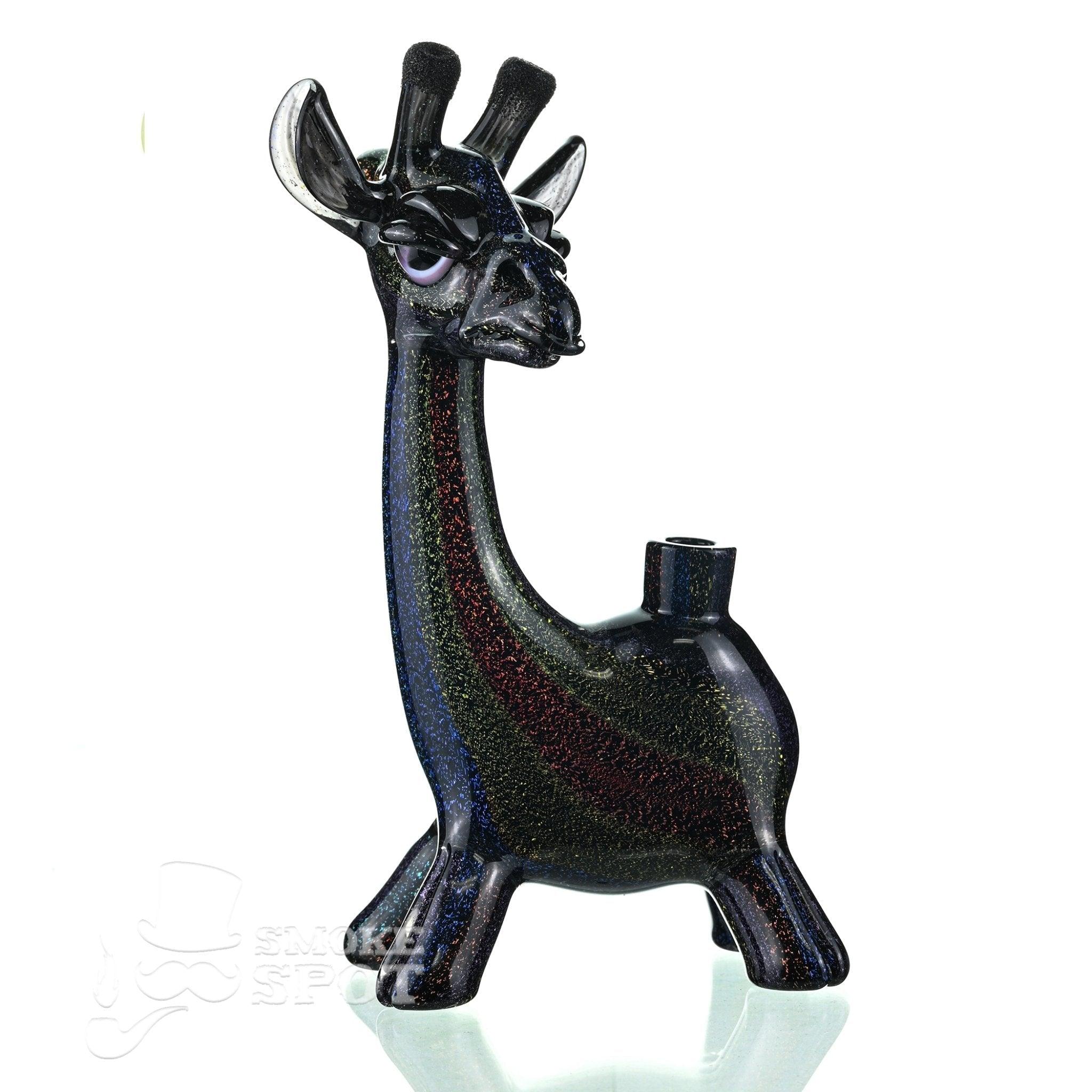 Robertson Glass Giraffe Full Dichro with Signed Pelican - Smoke Spot Smoke Shop
