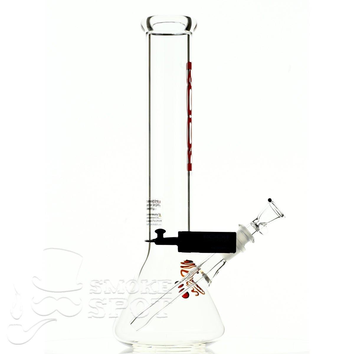 Roor Beaker 14 inch P-D red - Smoke Spot Smoke Shop