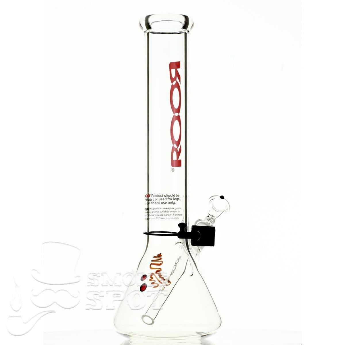 Roor Beaker 14 inch P-D red - Smoke Spot Smoke Shop