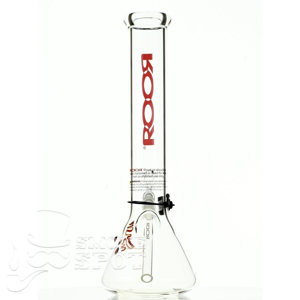 Roor Beaker 14 inch P-D red - Smoke Spot Smoke Shop