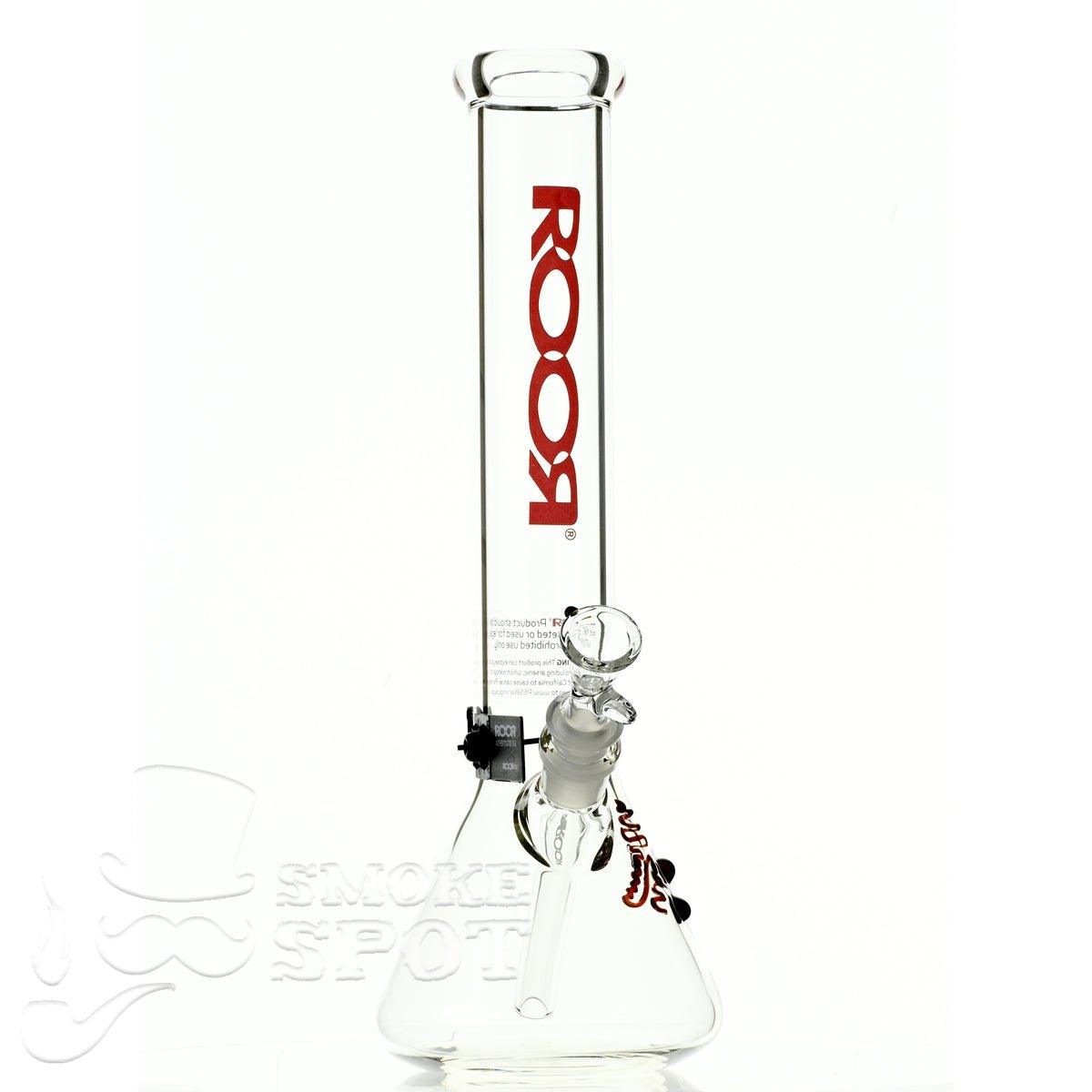Roor Beaker 14 inch P-D red - Smoke Spot Smoke Shop