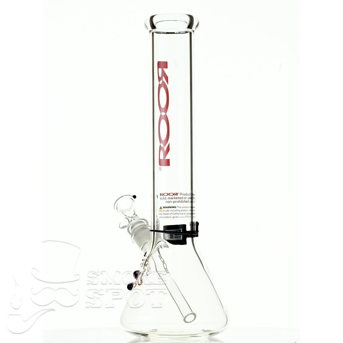 Roor Beaker 14 inch P-D red - Smoke Spot Smoke Shop