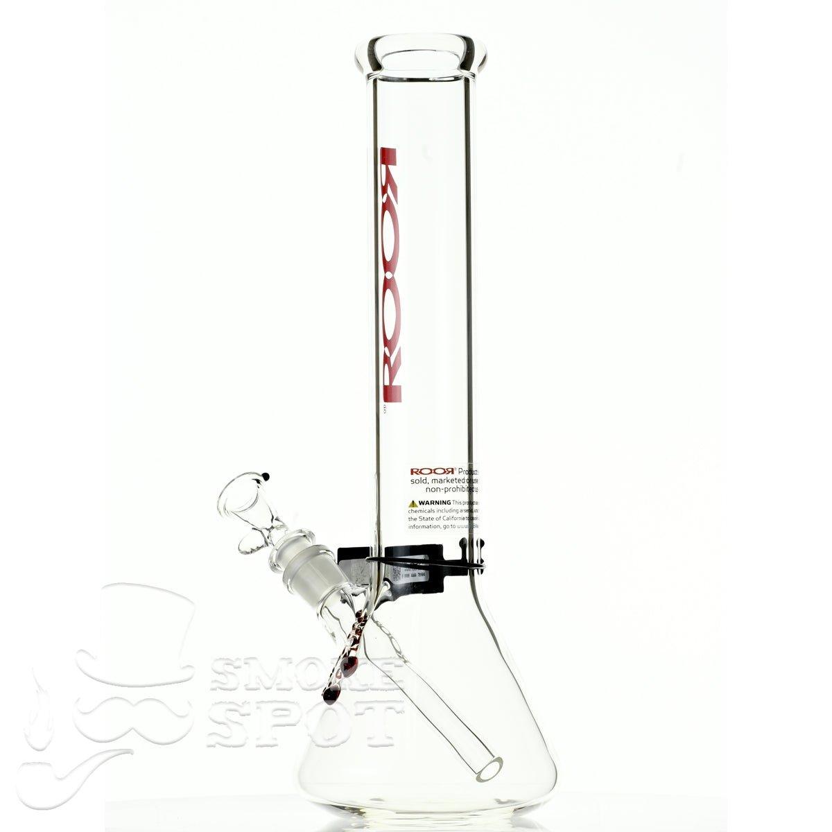 Roor Beaker 14 inch P-D red - Smoke Spot Smoke Shop
