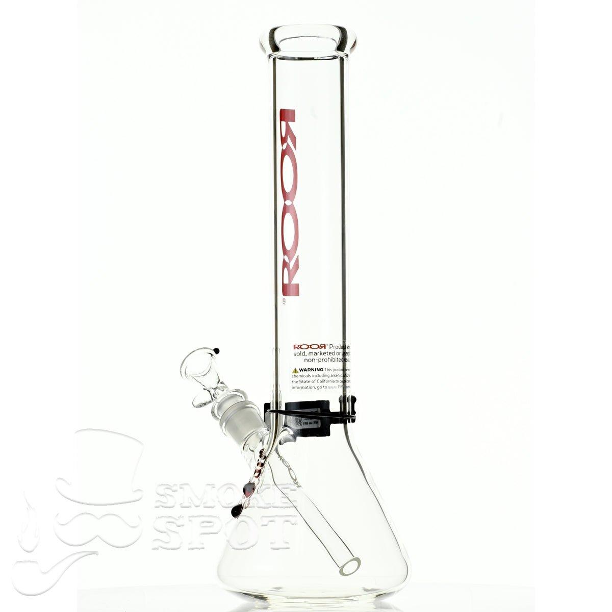 Roor Beaker 14 inch P-D red - Smoke Spot Smoke Shop
