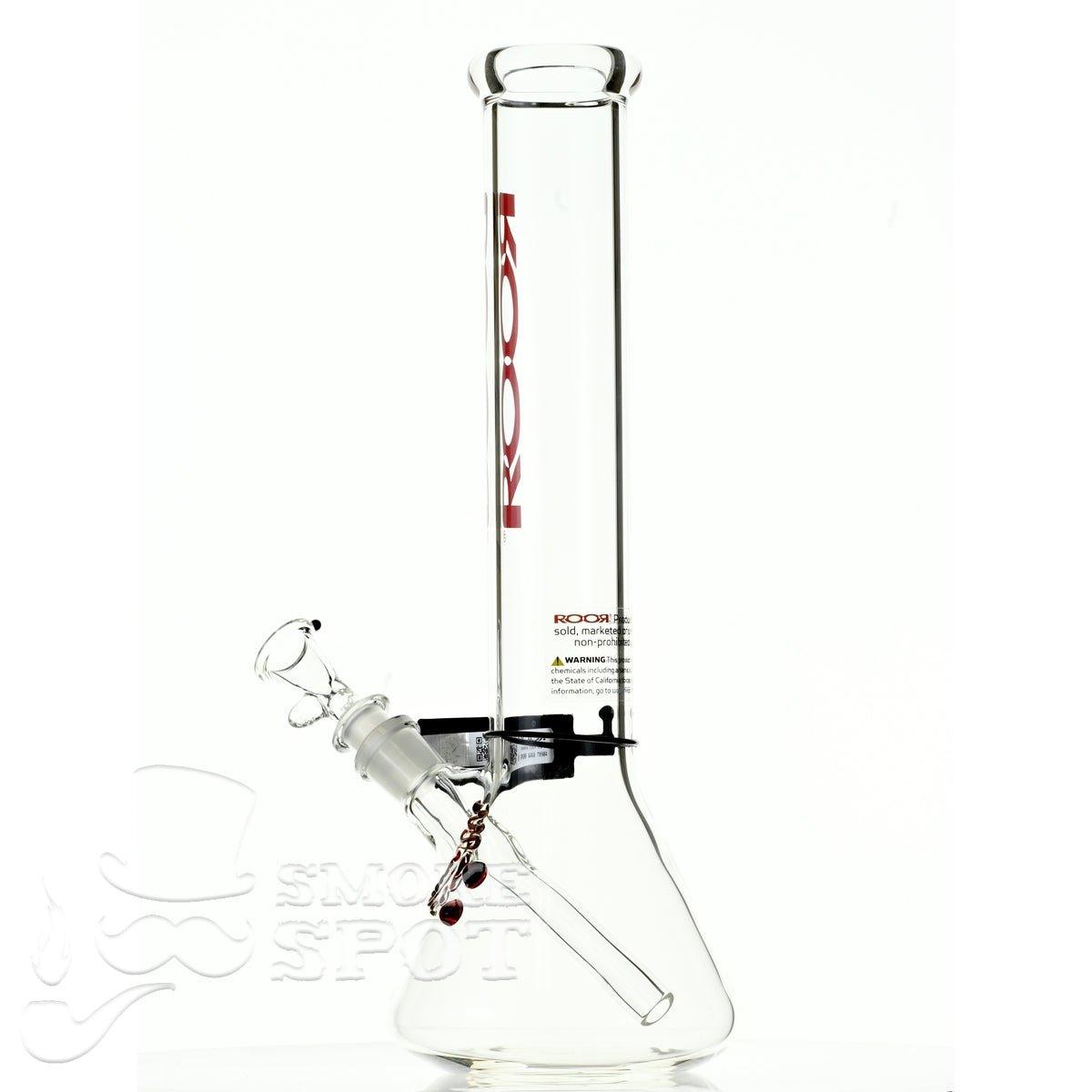 Roor Beaker 14 inch P-D red - Smoke Spot Smoke Shop