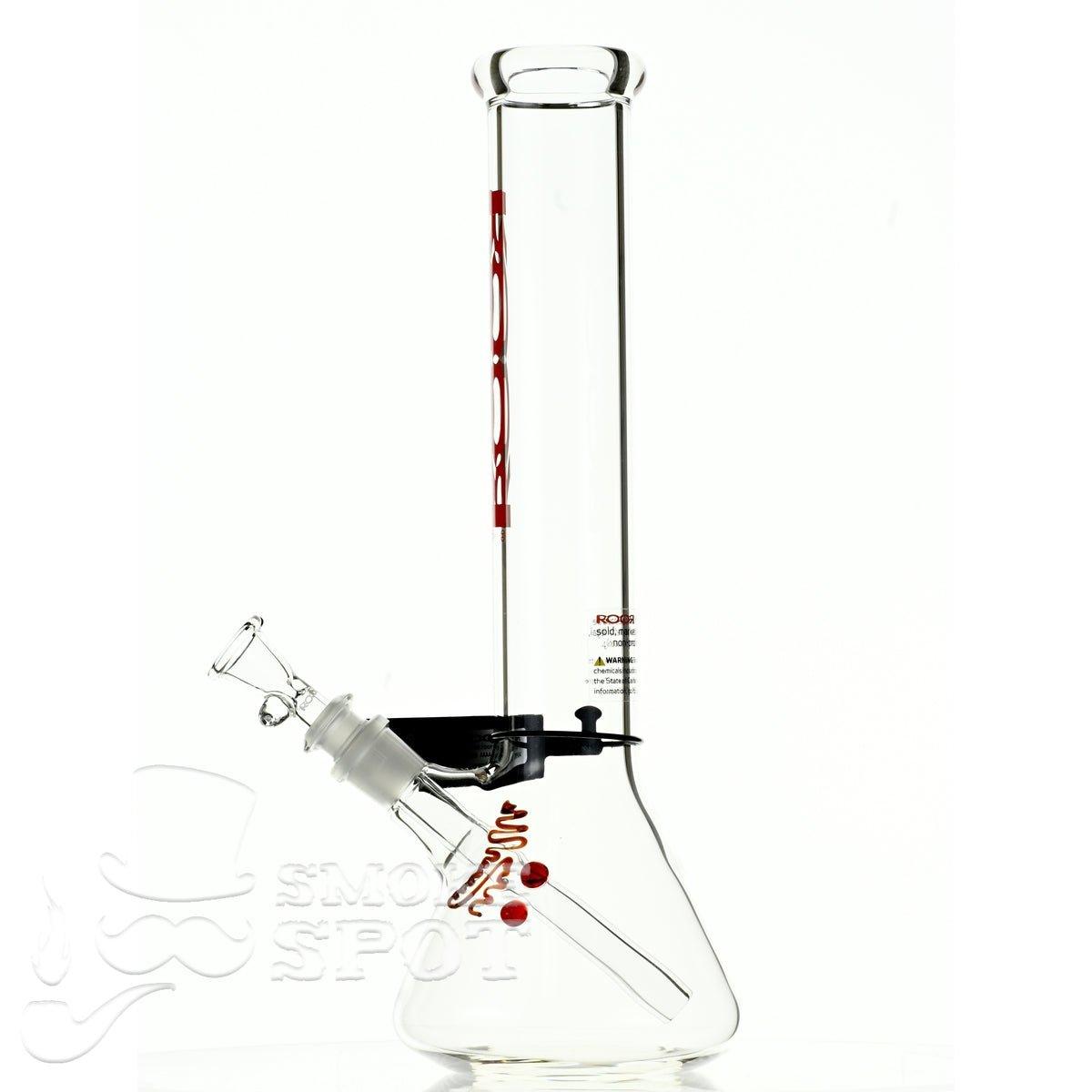 Roor Beaker 14 inch P-D red - Smoke Spot Smoke Shop