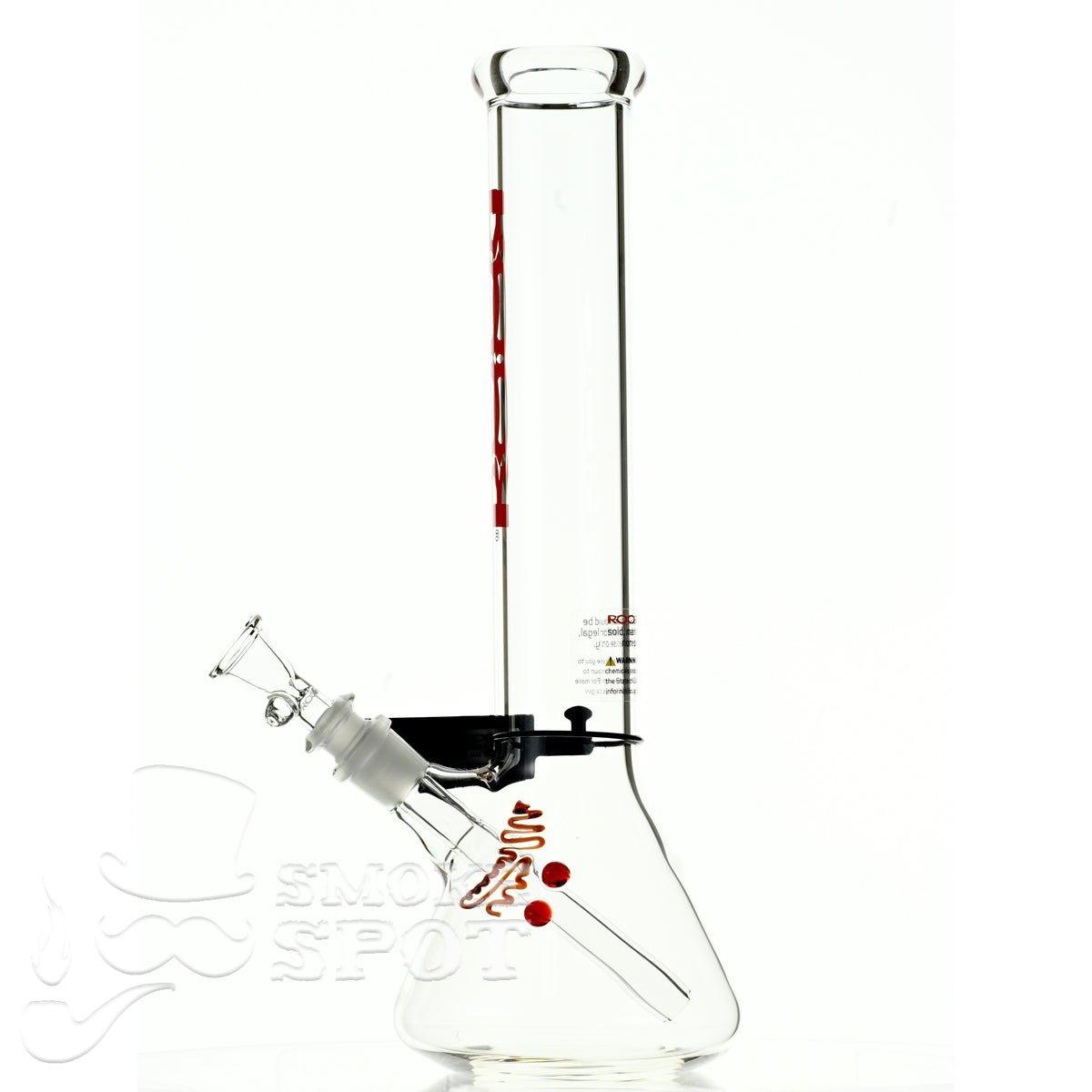 Roor Beaker 14 inch P-D red - Smoke Spot Smoke Shop