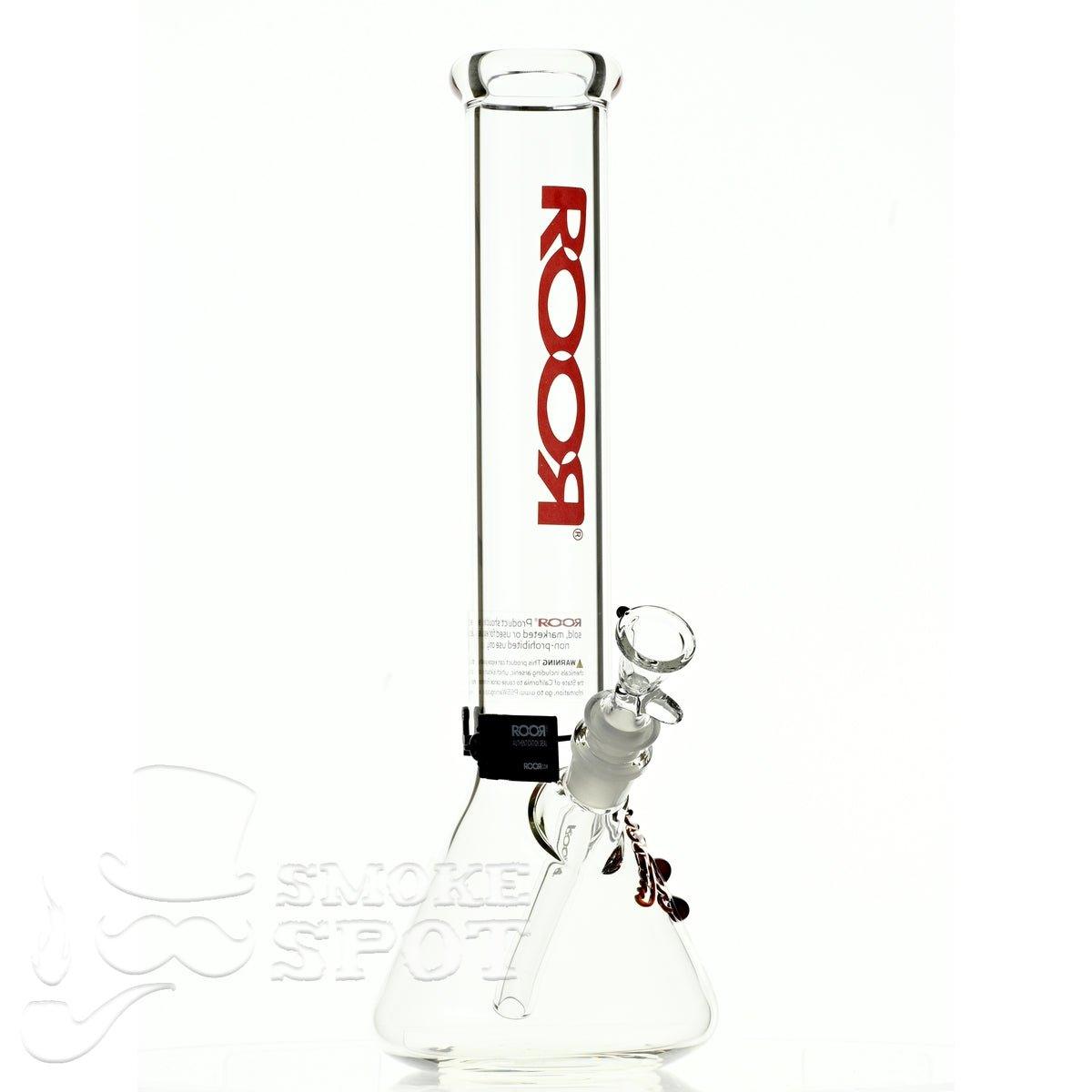 Roor Beaker 14 inch P-D red - Smoke Spot Smoke Shop