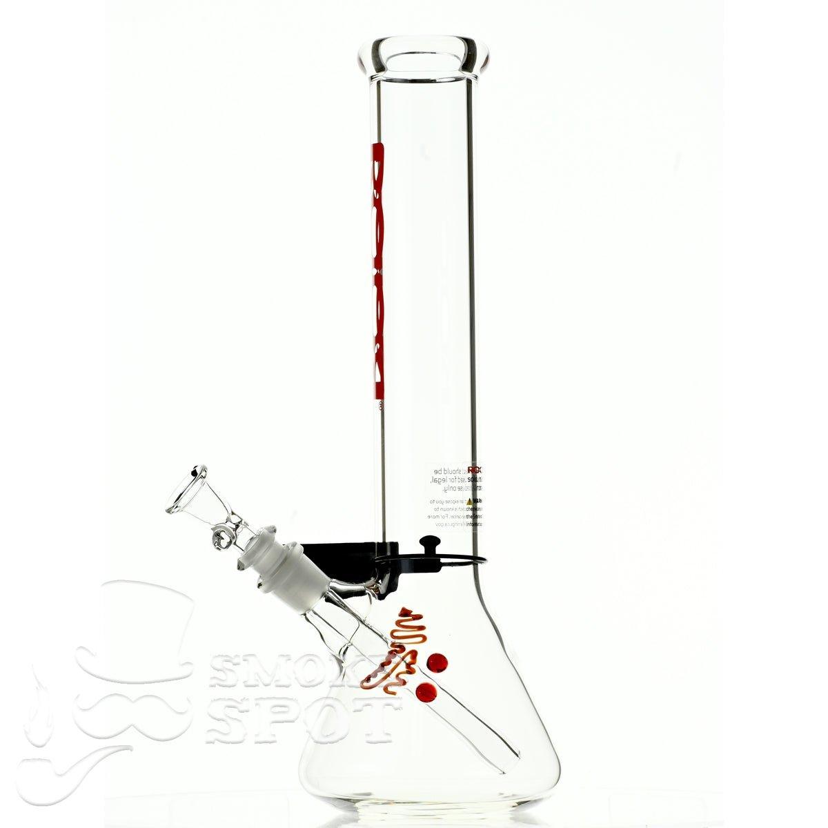 Roor Beaker 14 inch P-D red - Smoke Spot Smoke Shop