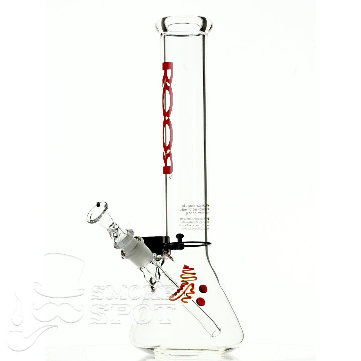 Roor Beaker 14 inch P-D red - Smoke Spot Smoke Shop