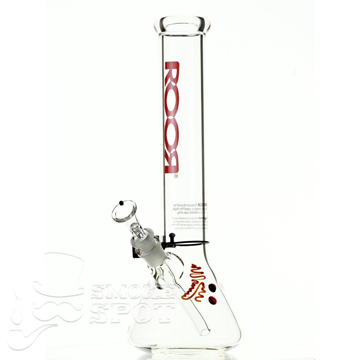 Roor Beaker 14 inch P-D red - Smoke Spot Smoke Shop