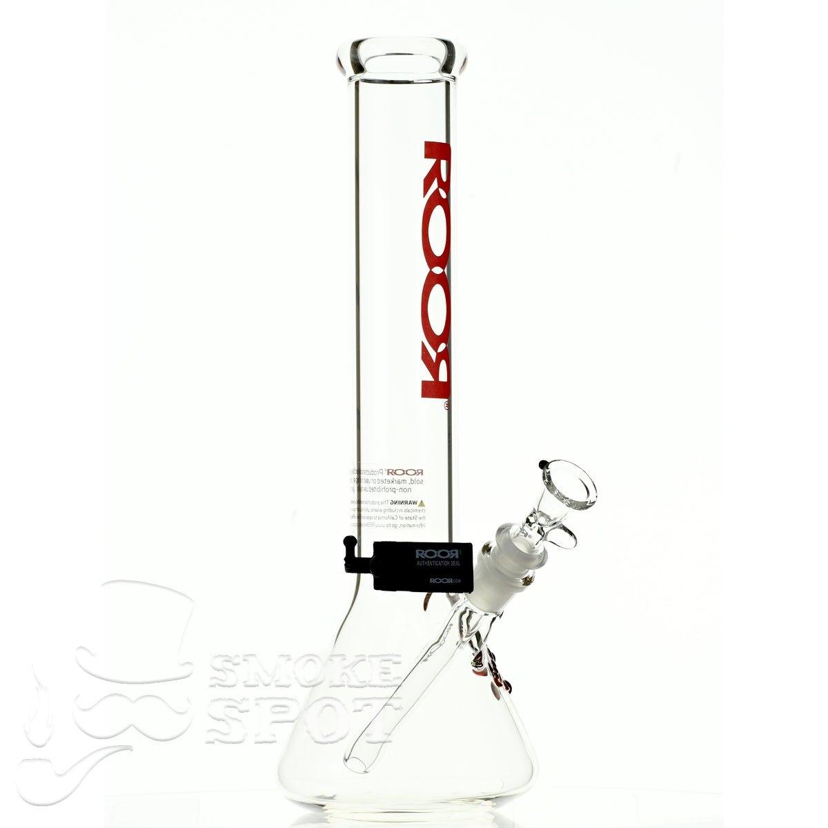 Roor Beaker 14 inch P-D red - Smoke Spot Smoke Shop
