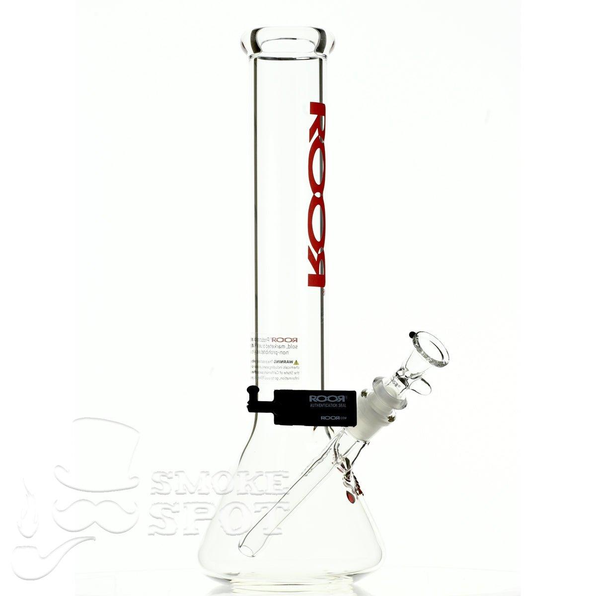 Roor Beaker 14 inch P-D red - Smoke Spot Smoke Shop