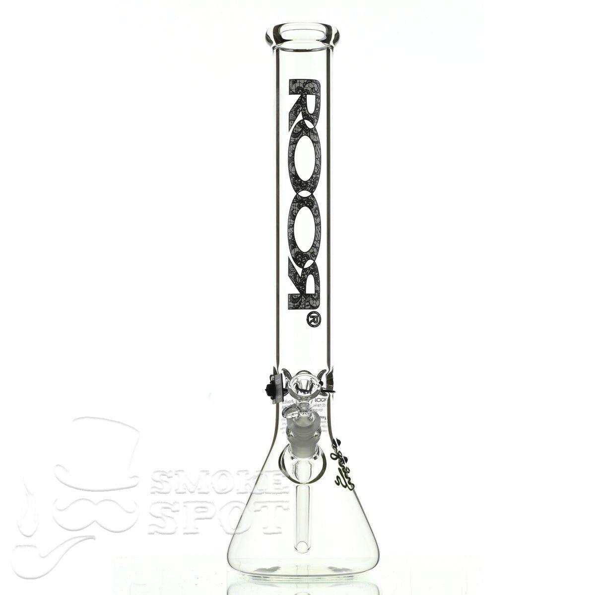 Roor Beaker 18 inch lace premium scientific glass waterpipe with ice catcher