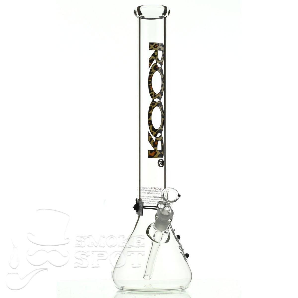 Roor Beaker 18 inch P-D leopard - Smoke Spot Smoke Shop
