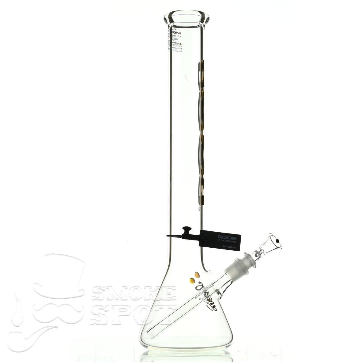 Roor Beaker 18 inch P-D platinum #2 - Smoke Spot Smoke Shop