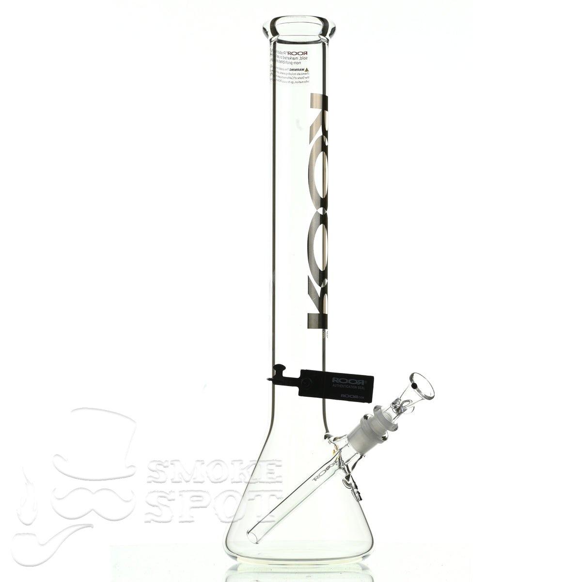 Roor Beaker 18 inch P-D platinum #2 - Smoke Spot Smoke Shop