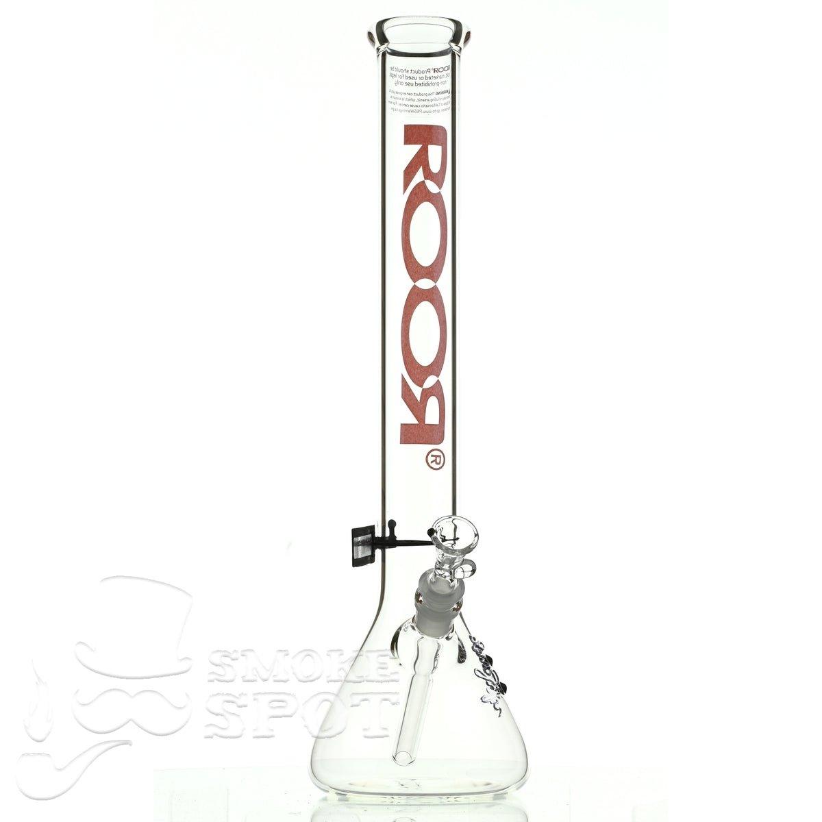Roor Beaker 18 inch P-D red #2 - Smoke Spot Smoke Shop