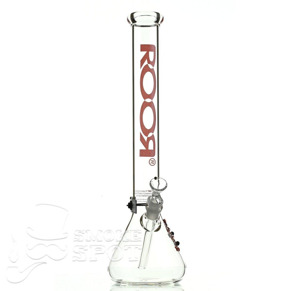 Roor Beaker 18 inch P-D red - Smoke Spot Smoke Shop