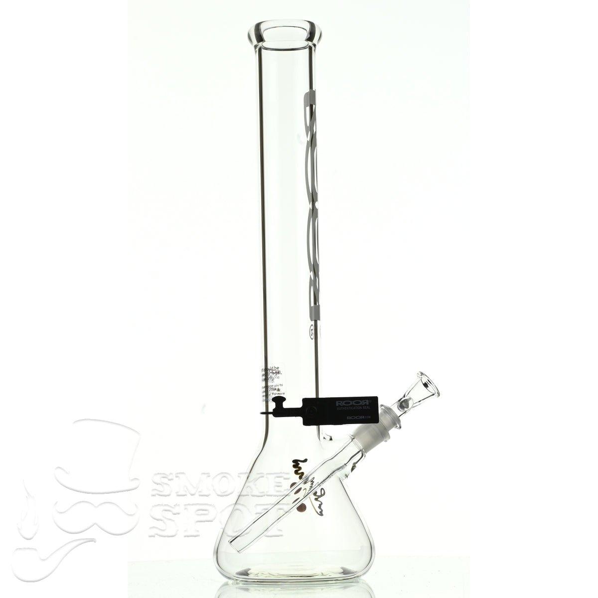 Roor beaker 18 inch P-D white - Smoke Spot Smoke Shop