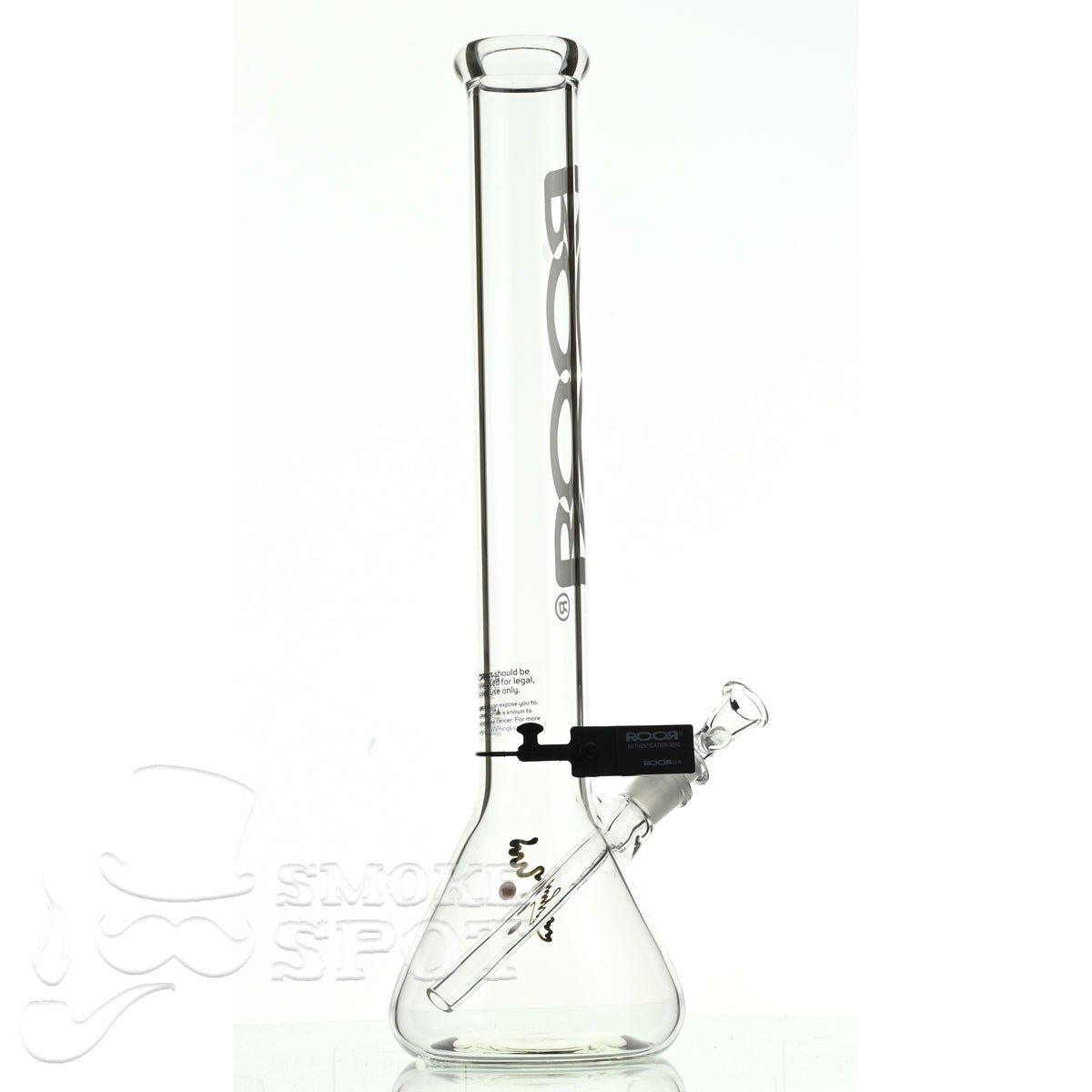Roor beaker 18 inch P-D white - Smoke Spot Smoke Shop