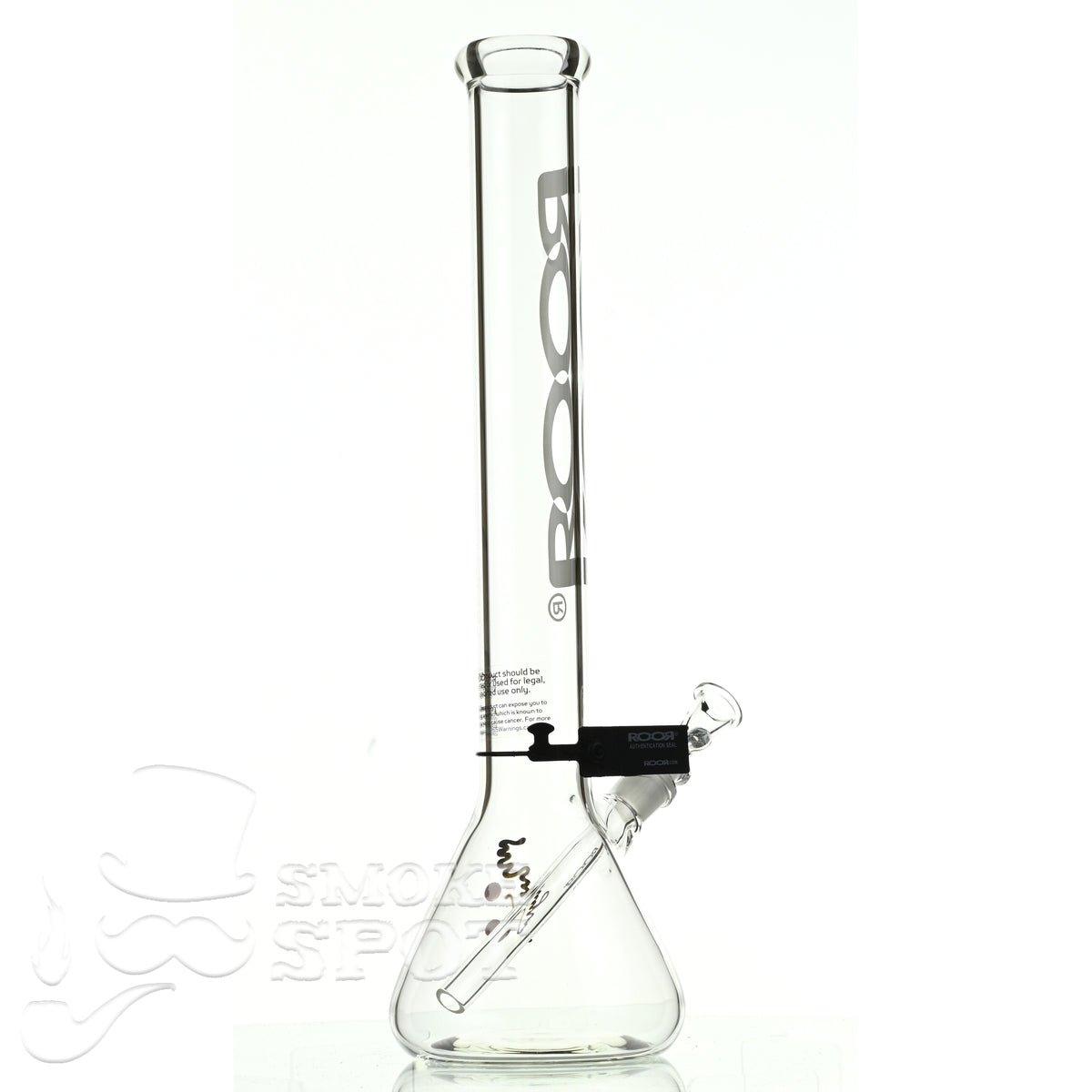 Roor beaker 18 inch P-D white - Smoke Spot Smoke Shop