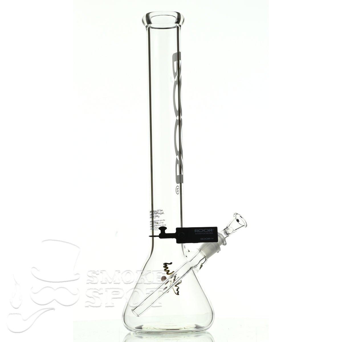 Roor beaker 18 inch P-D white - Smoke Spot Smoke Shop