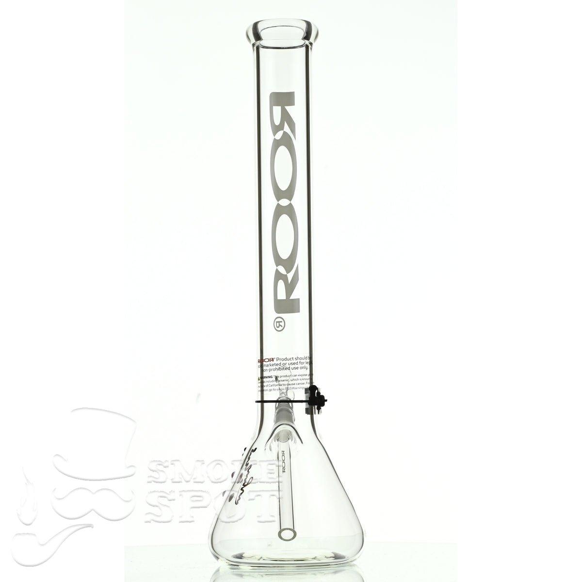 Roor beaker 18 inch P-D white - Smoke Spot Smoke Shop