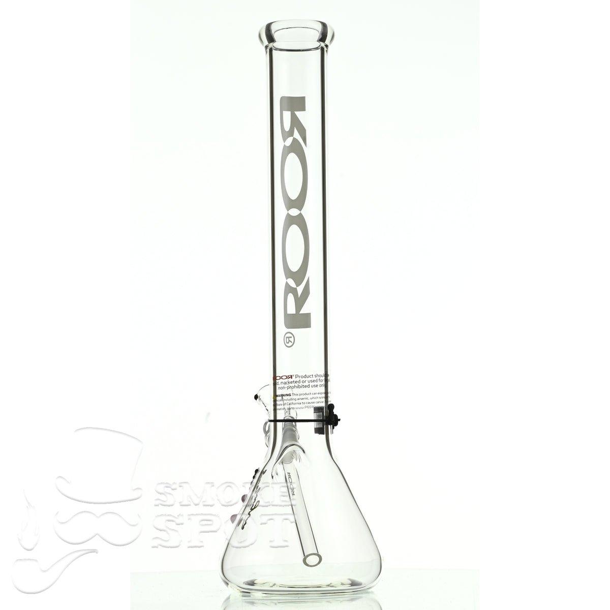 Roor beaker 18 inch P-D white - Smoke Spot Smoke Shop