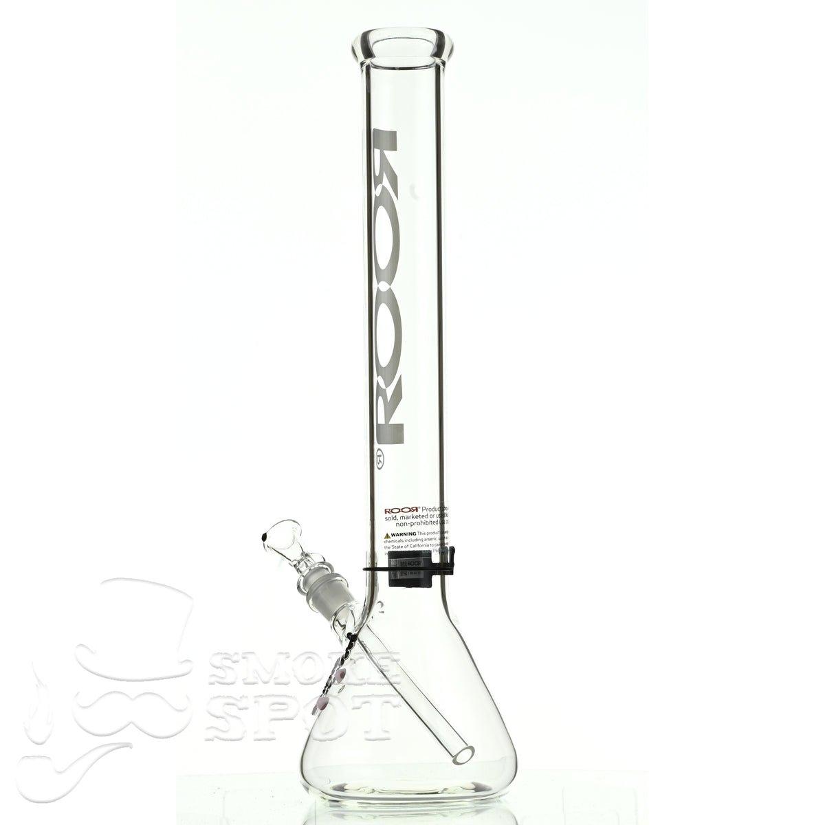 Roor beaker 18 inch P-D white - Smoke Spot Smoke Shop