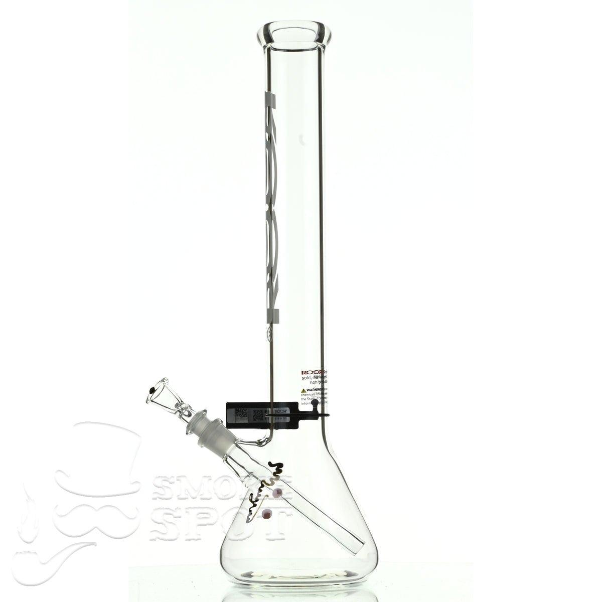 Roor beaker 18 inch P-D white - Smoke Spot Smoke Shop