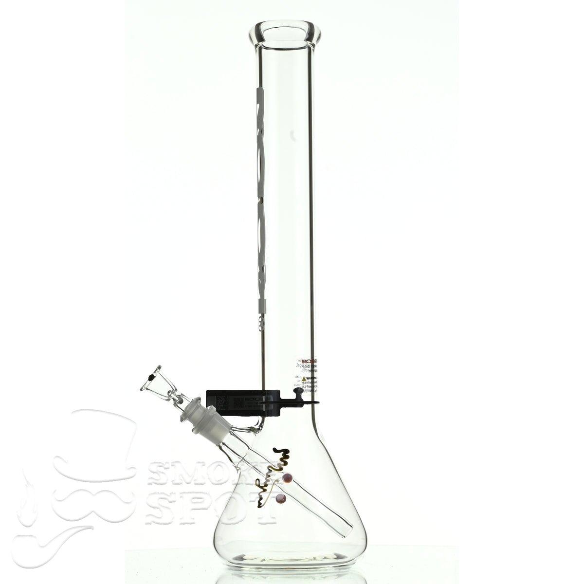 Roor beaker 18 inch P-D white - Smoke Spot Smoke Shop