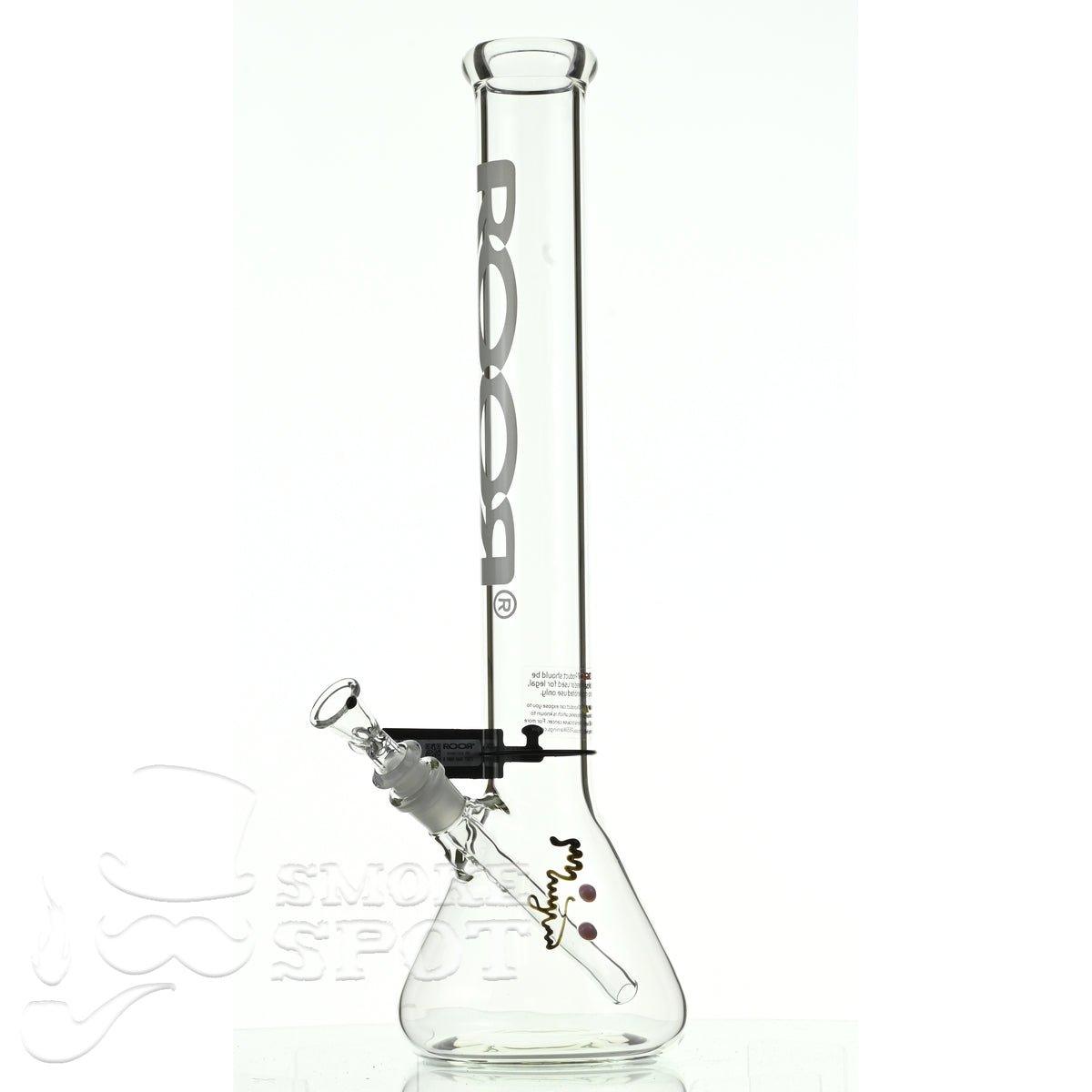 Roor beaker 18 inch P-D white - Smoke Spot Smoke Shop