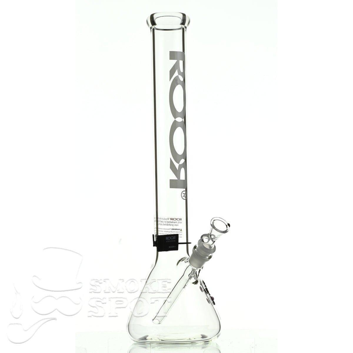 Roor beaker 18 inch P-D white - Smoke Spot Smoke Shop