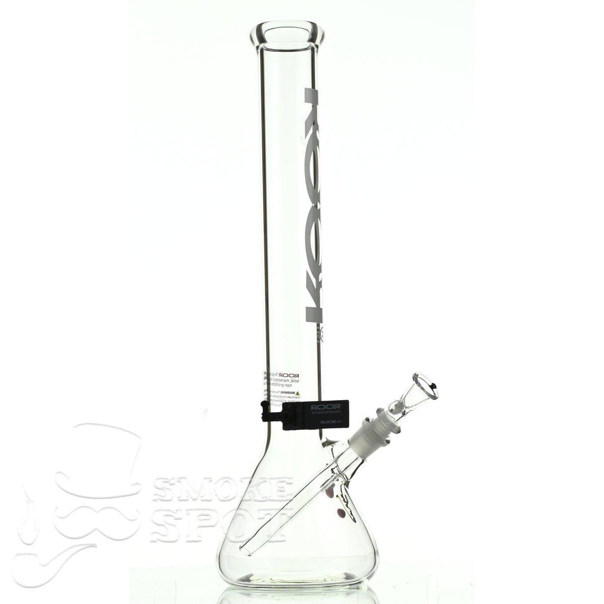 Roor beaker 18 inch P-D white - Smoke Spot Smoke Shop