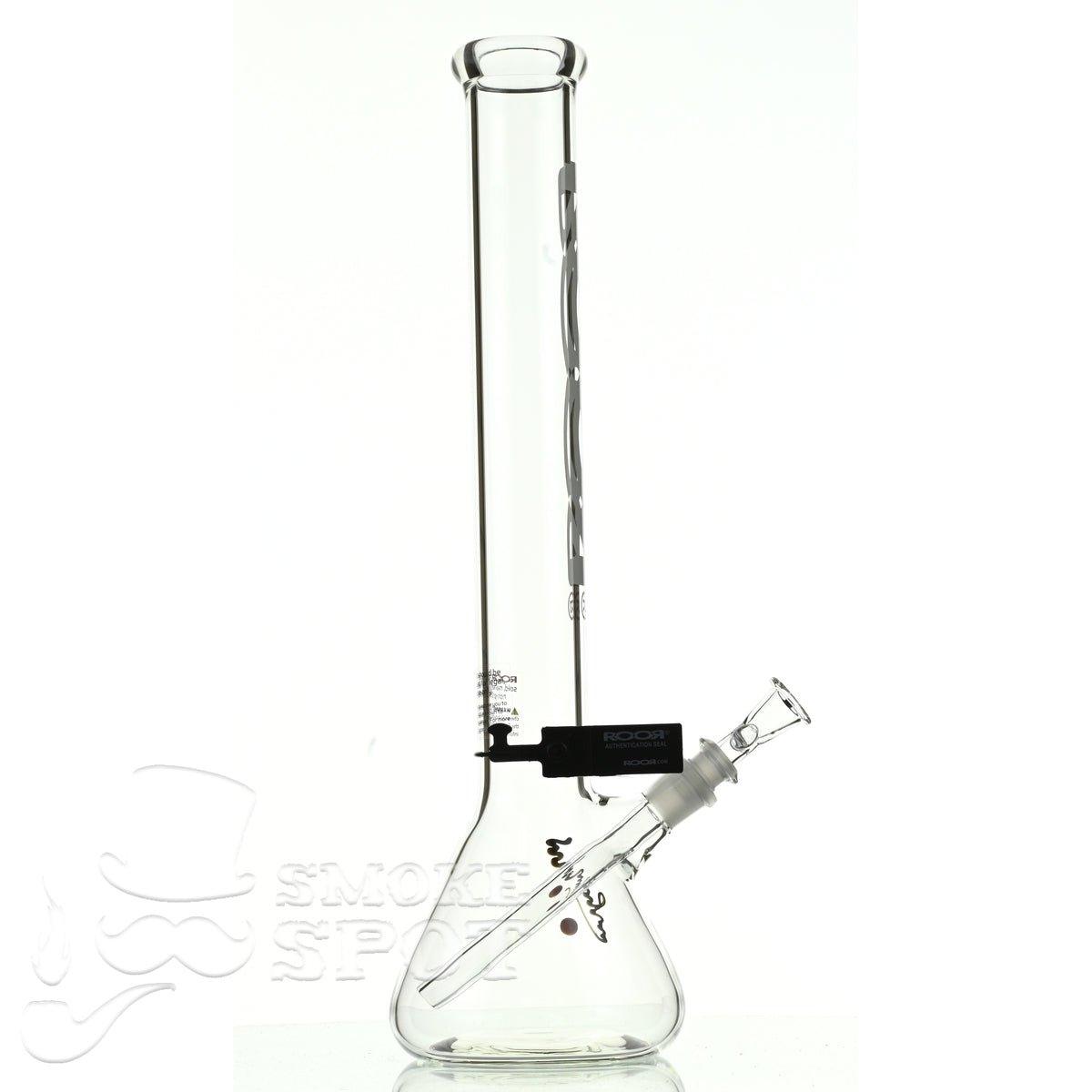 Roor beaker 18 inch P-D white - Smoke Spot Smoke Shop
